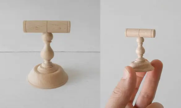 Perchoir H.4,5 cm - Brut