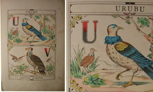 Grand alphabet - 1850 env.